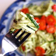 easy paleo pasta with zucchini