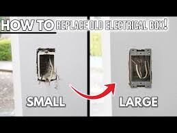 how to replace an electrical outlet box