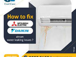 daikin aircon water leaking issues