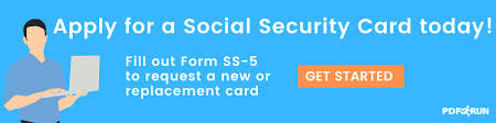 Application for a social security card. Using Form Ss 5 To Apply For A Social Security Card Resources Pdfrun