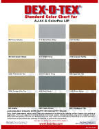 Color Charts Waterproofing Experts