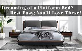 the 17 best modern platform beds for