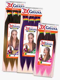 Ghana braids are a form of twists mostly found in african countries. Pre Stretched 3x Ghana Braid 40 50 60 Bijoux Hair