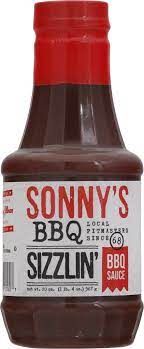 sonnys bbq sizzlin bbq sauce 20 oz