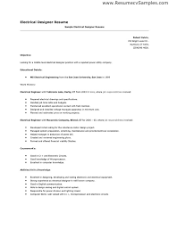 Electrician Resume And Cover Letter Speech Hearing