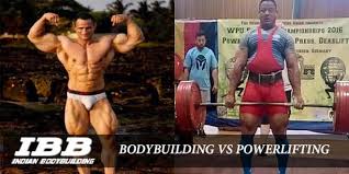Difference Between Bodybuilding And Powerlifting By Mukesh