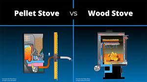 pellet stoves vs wood burning stoves