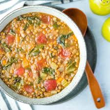 the best crockpot lentil soup on the