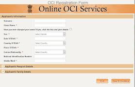Notice for miscellaneous service applicants ; Oci Registration Detailed Instructions For Filling Online Application Form Lopol Org