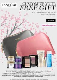 lancôme 7 pc free bonus gift w