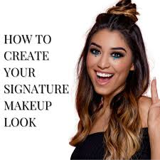 signature makeup look