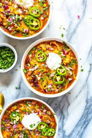 easy healthy slow cooker turkey chili