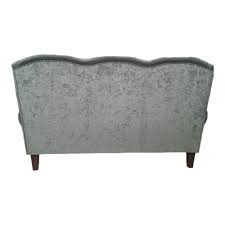 Wing Back Queen Anne 3 Seat Sofa