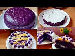 ube condensed milk cake no bake ube