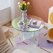 Clear Coffee Table Acrylic Tempered