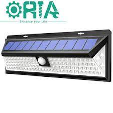 102 led solar pir motion sensor wall