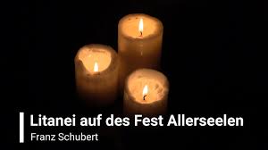 A beautiful song by franz schubert.text by j. Franz Schubert Litanei Auf Des Fest Allerseelen Litany For The Feast Of All Souls Youtube