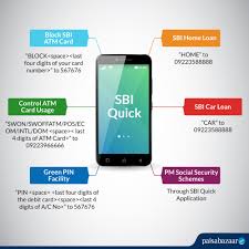 sbi quick missed call sms banking