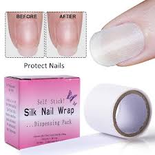 fibergl silk nail wrap stickers