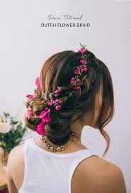 Up your hair game with the hottest new braid hairstyle ideas of 2018. Hair Tutorial Dutch Flower Braid Green Wedding Shoes