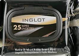 inglot makeup remover wipes micellar