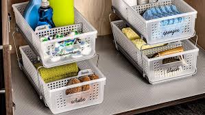 More images for slide out cabinet baskets » Shop Madesmart S Top Rated Two Tier Organizer Baskets On Amazon Real Simple