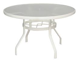 Glass Kd Umbrella Table 42 Round