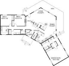 U Shaped Home Ranch Style House Plans
