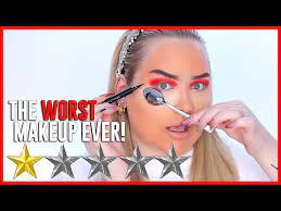 full face of worst makeup tips ever