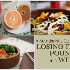 lose 10 pounds in a week seven day