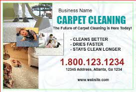 carpet cleaning postcards designsnprint
