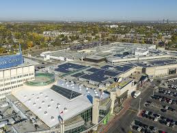 solar panels atop chinook centre able
