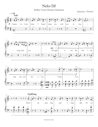 This post is full of tips on where to look and get inspiration for. Neko Dj Theme Sheet Music For Piano Solo Musescore Com