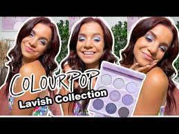 colourpop lav ish collection review
