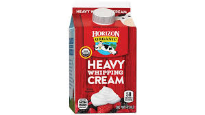 horizon organic heavy whipping cream 1 pt