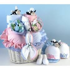 baby basket gift for twins bee