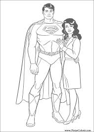 dibujos para pintar y color superman