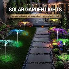 Solar Flower Lights Outdoor Garden