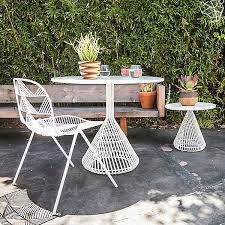 Outdoor Bistro Table With Pedestal Base
