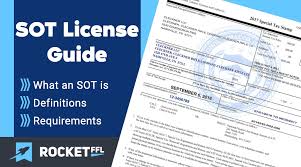 sot license guide 2024 everything