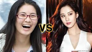 artis korea saat vs tanpa makeup