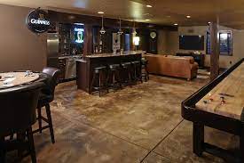 Basement Finish Irish Pub Bar Game Room