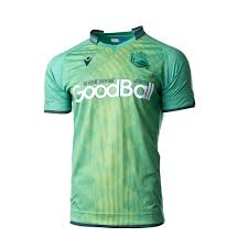 Real sociedad 2020/21 home special jersey. Jersey Macron Real Sociedad Segunda Equipacion Sponsor 2019 2020 Green Futbol Emotion