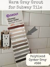 What Color Is My Subway Tile Grout A