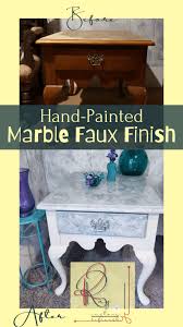 Marble Faux Finish With Paint