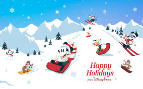 2 free disney holiday wallpapers for