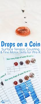 Drops On A Coin A Preschool Stem Activity
