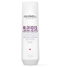 Goldwell dualsenses blondes & highlights shampoo is specially formulated to reduce colour fading in blonde and highlighted hair. Goldwell Dualsenses Blondes Highlights Anti Yellow Shampoo 250ml