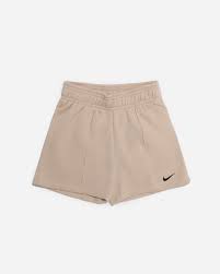Nike Short Fleece Trend OatmealBlack | CU6109-140
