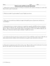 Vocabulary section 3.5 • endocytosis (endocitosis). 28 Endocytosis And Exocytosis Worksheet Free Worksheet Spreadsheet